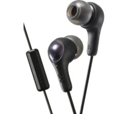 JVC Gumy Plus Headphones - Black